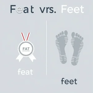 Feat vs. Feet Cómo Dominar Esta Confusión Común de Homófonos en Inglés