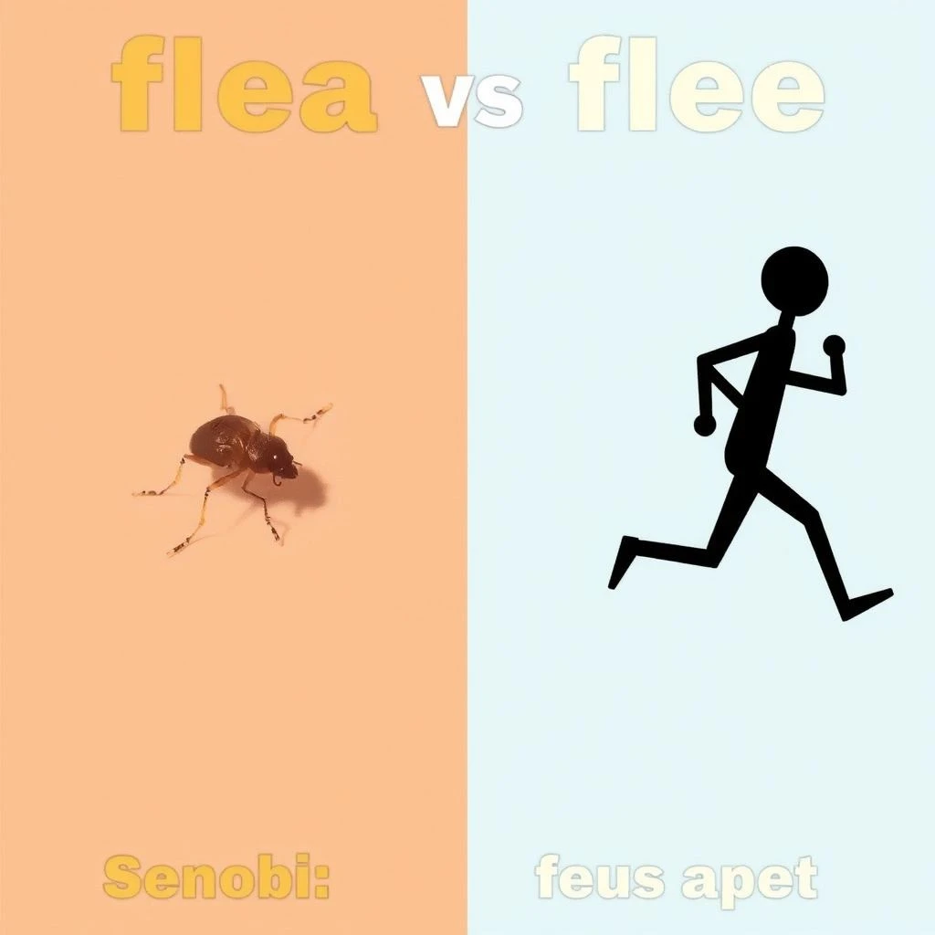 Flea vs Flee Hiểu Rõ Từ Đồng Âm Tránh Nhầm Lẫn