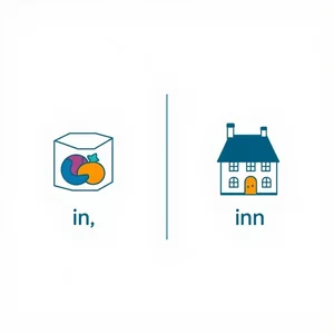 in vs inn Giải Mã Hai Từ Tiếng Anh Dễ Gây Nhầm Lẫn