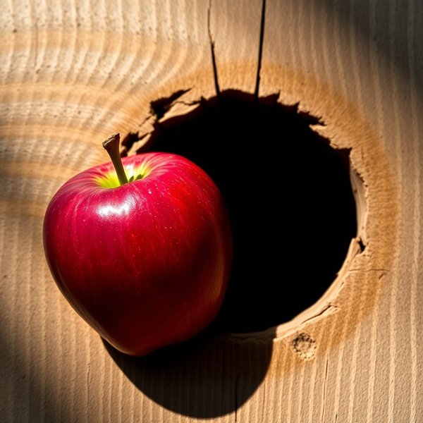 Diagram illustrating the difference between a hole and the whole concept for understanding hole vs. whole