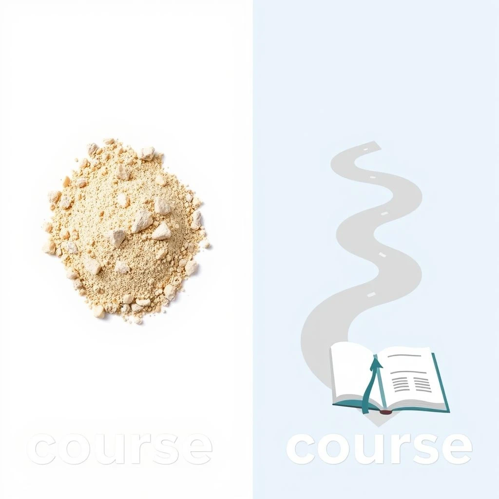 Coarse vs Course Lam Chu Tu Dong Am Kho Nhan Nay trong Tieng Anh