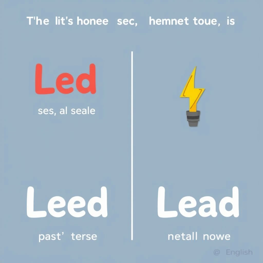 Phân biệt Led vs Lead: Nắm vững Ý nghĩa và Cách dùng