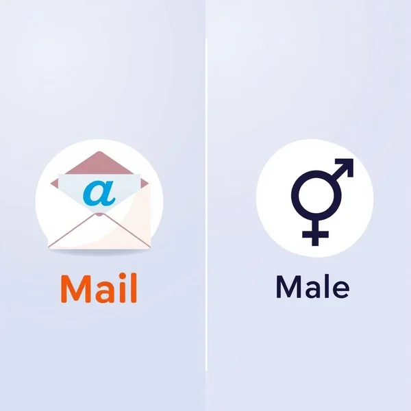 Understanding the difference between Mail vs. Male