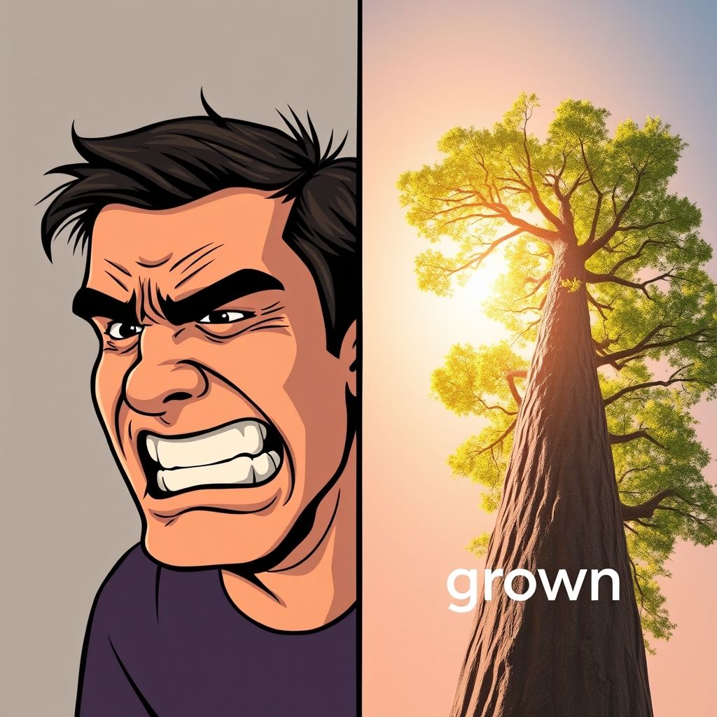 Nắm Vững Cách Phân Biệt Hai Từ Gây Nhầm Lẫn groan vs. grown