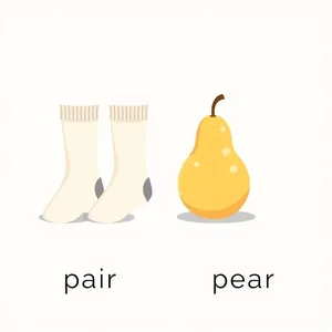 Pair vs. Pear Desempacando la Confusa Diferencia