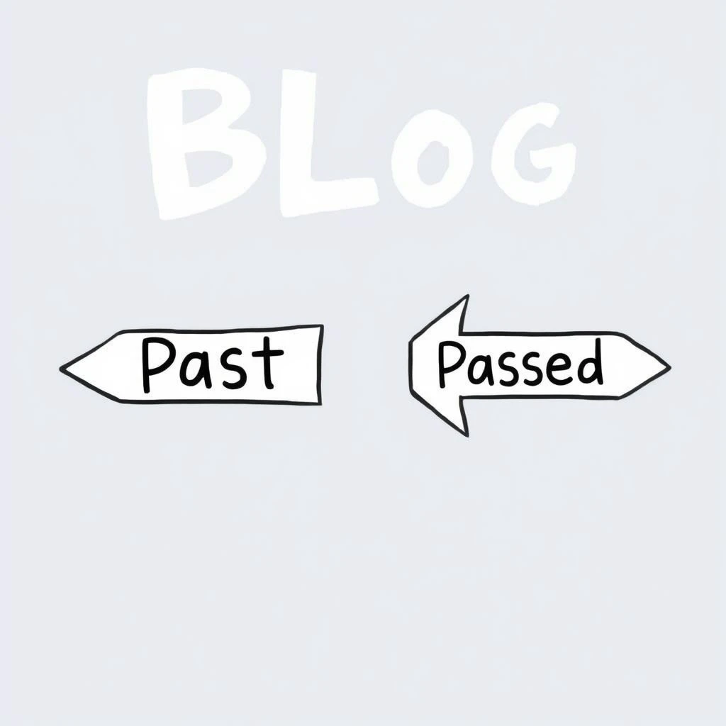 Past vs. Passed Conquistando um Obstáculo Comum em Inglês