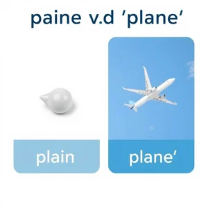 Plain vs. Plane - Làm sáng tỏ từ đồng âm phổ biến trong tiếng Anh