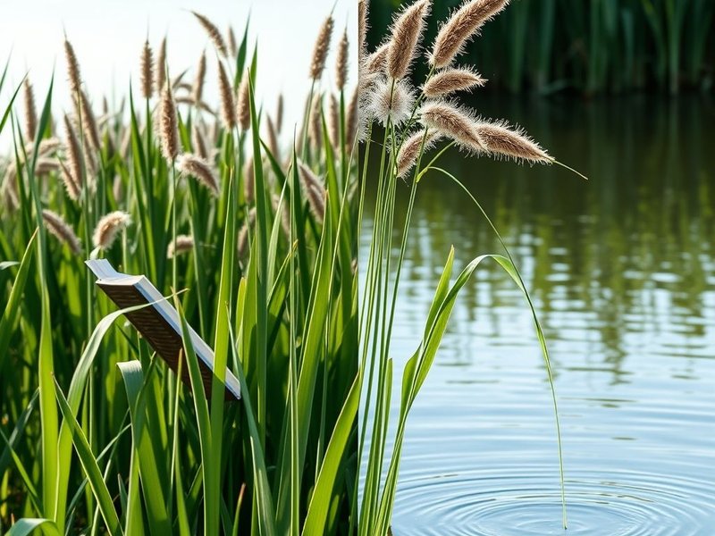 Image illustrating the concepts of read (a book) and reed (a plant) for the topic read vs. reed