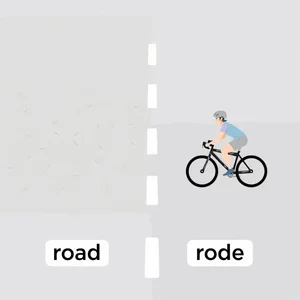 road vs. rode Navegando la diferencia entre homófonos comunes