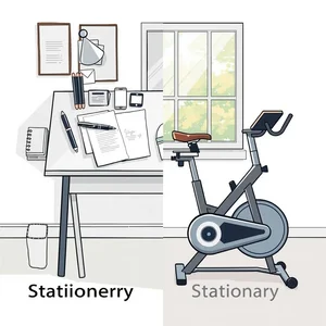 stationary vs. stationery Dominando a Diferença em Inglês