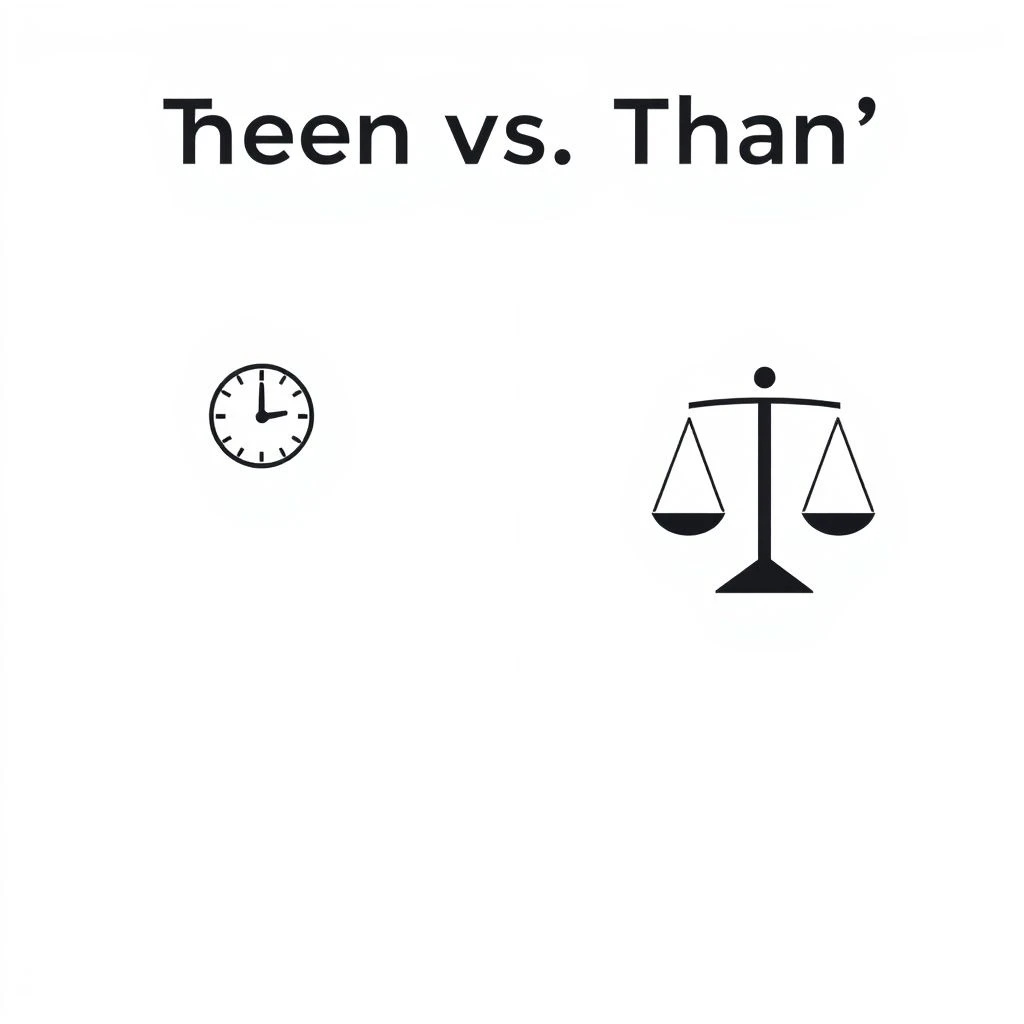 Dominando Then vs. Than la Diferencia en Inglés