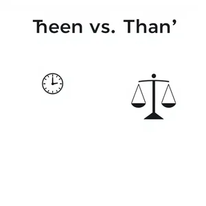 Dominando Then vs. Than la Diferencia en Inglés