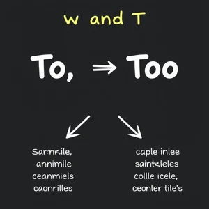 To vs. Too: Làm Rõ Những Nhầm Lẫn Phổ Biến trong Tiếng Anh