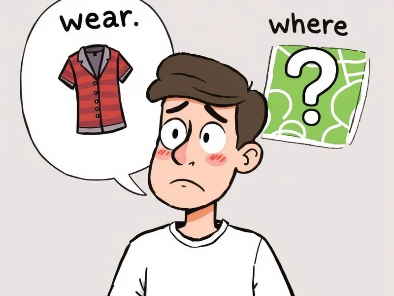 A visual guide to understanding the difference between Wear vs. Where