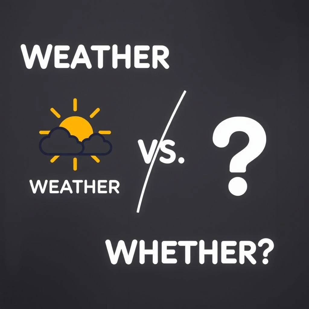 weather vs. whether Pare de Confundir Estas Palavras em Inglês