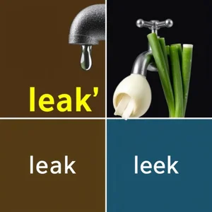 Leak vs. Leek Acabe com a Confusão de Homófonos em Inglês