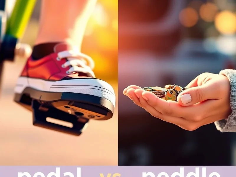 Understanding the differences in pedal vs. peddle is key for English learners.