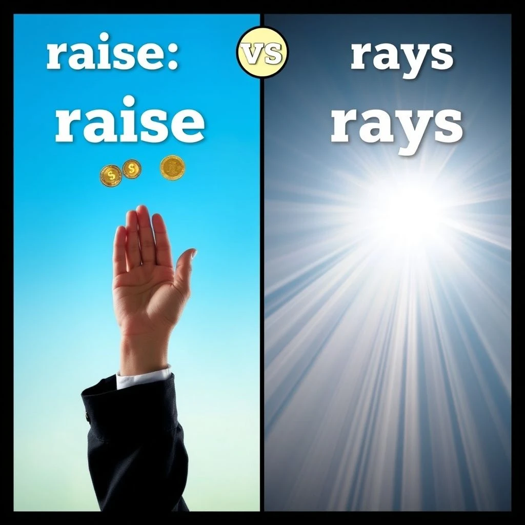 Raise vs Rays ¿Cuál es la diferencia y cómo usarlos correctamente?