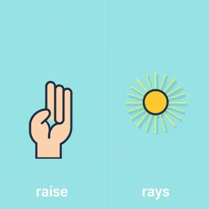 Raise vs. Rays Sự Khác Biệt Là Gì Và Sử Dụng Đúng?