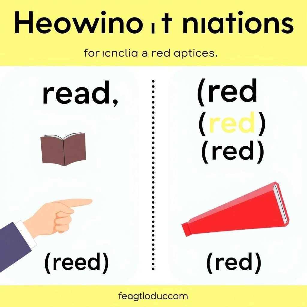 Read vs Red Desentrañando su enigma pronunciación y significado