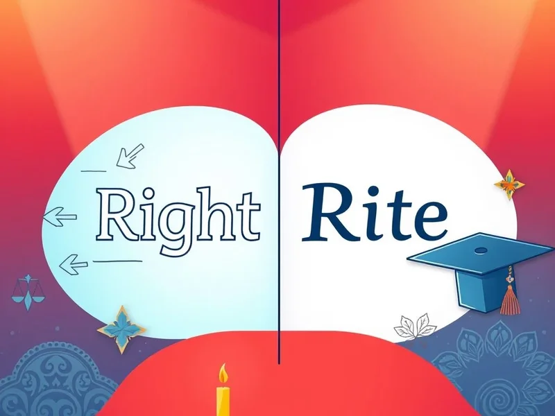 Understanding Right vs. Rite: Key Differences and Usage
