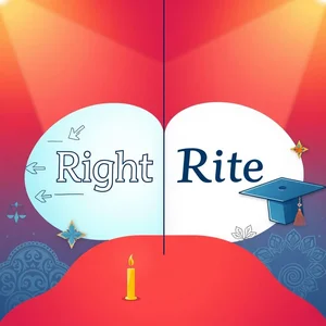 Right vs. Rite: Phân Biệt Hai Từ Đồng Âm Dễ Gây Nhầm Lẫn