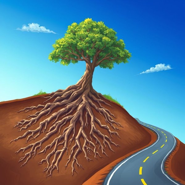 Understanding Root vs. Route: A Visual Cue
