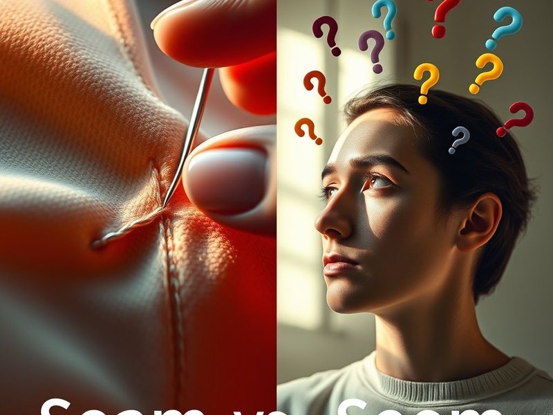 Understanding Seam vs. Seem: Visual Clues