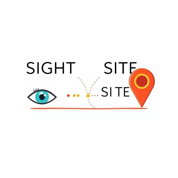 Hướng dẫn trực quan về sự khác biệt giữa sight vs. site