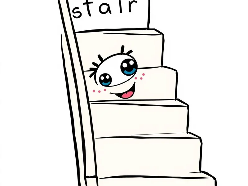 Image title: Navigating Stair vs. Stare Confusion
