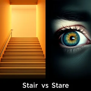 Stair vs. Stare Đừng nhầm lẫn cặp từ đồng âm tiếng Anh này