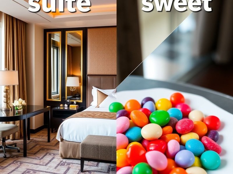 Image: Suite vs. Sweet - Understanding the Difference in Meaning and Usage