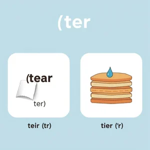 Giải Mã tear vs. tier Sự Khác Biệt Giữa Hai Từ Dễ Nhầm Lẫn