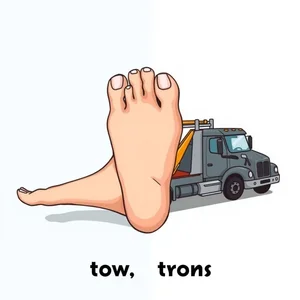 toe vs. tow Làm sáng tỏ sự khác biệt giữa những từ đồng âm khó nhằn này
