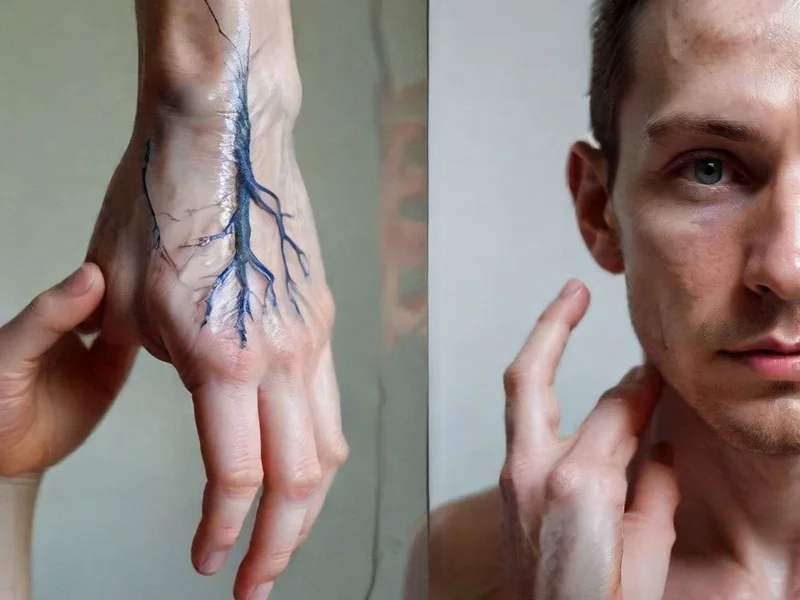 Image clarifying the difference between vain vs. vein