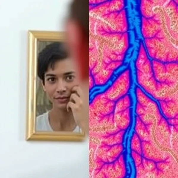 Image clarifying the difference between vain vs. vein