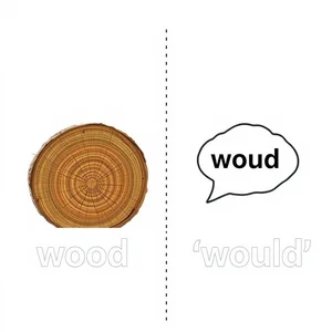Wood vs Would Desentraña el Nudo de Estos Homófonos Comunes
