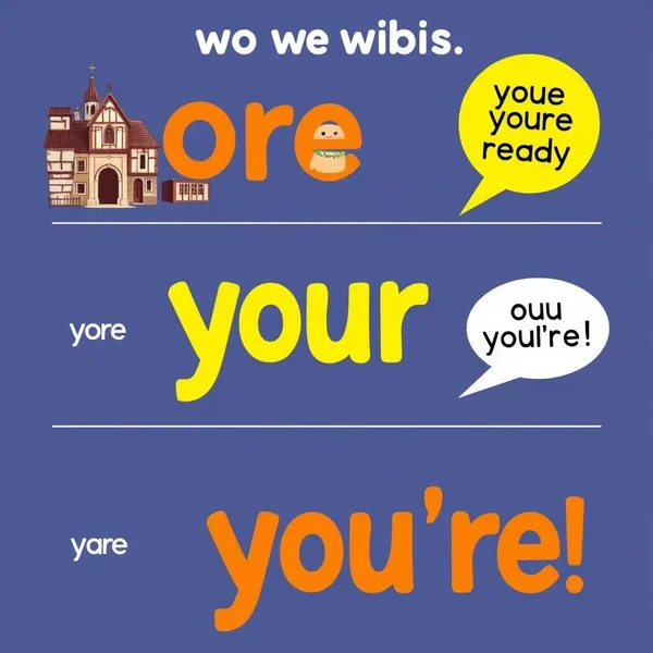 Título da Imagem: Entendendo yore vs. your e suas diferenças