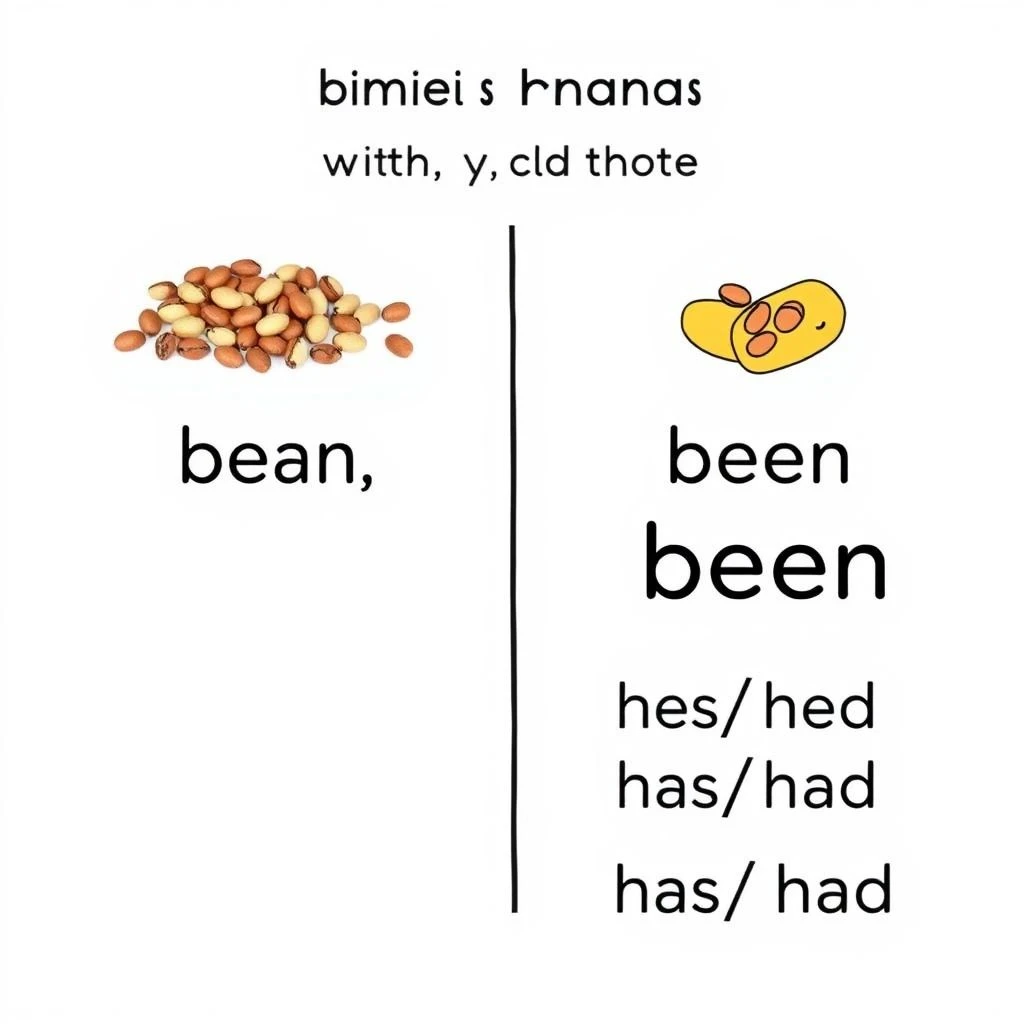 Bean vs Been Domina Estos Homófonos Comunes del Inglés