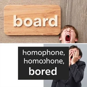 Board vs. Bored Desvendando a Confusão Comum de Homófonos