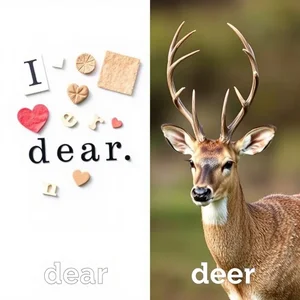 Desenredando dear vs deer Homófonos Comunes en Inglés