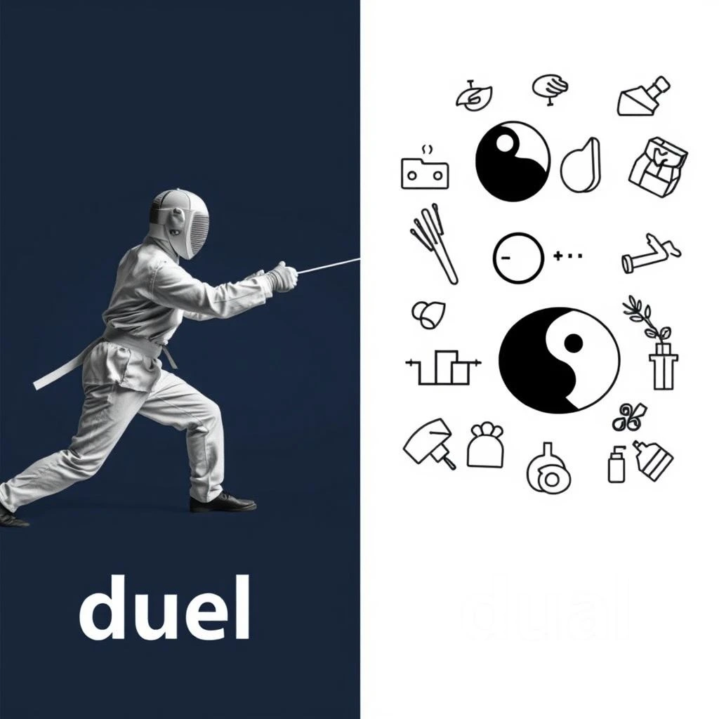 Duel vs. Dual Dominando Estos Homófonos Engañosos en Inglés