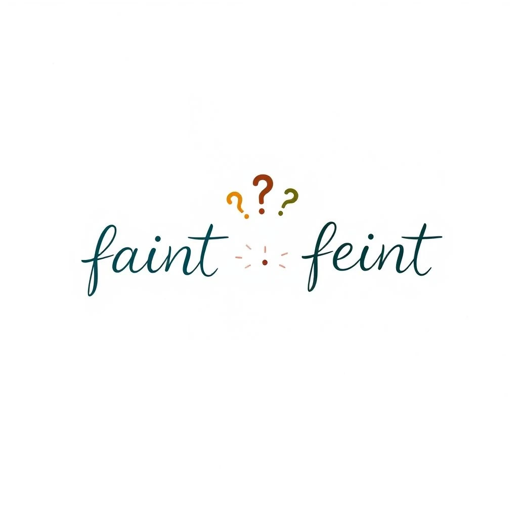 Faint vs. Feint No te dejes engañar por estas palabras de sonido similar