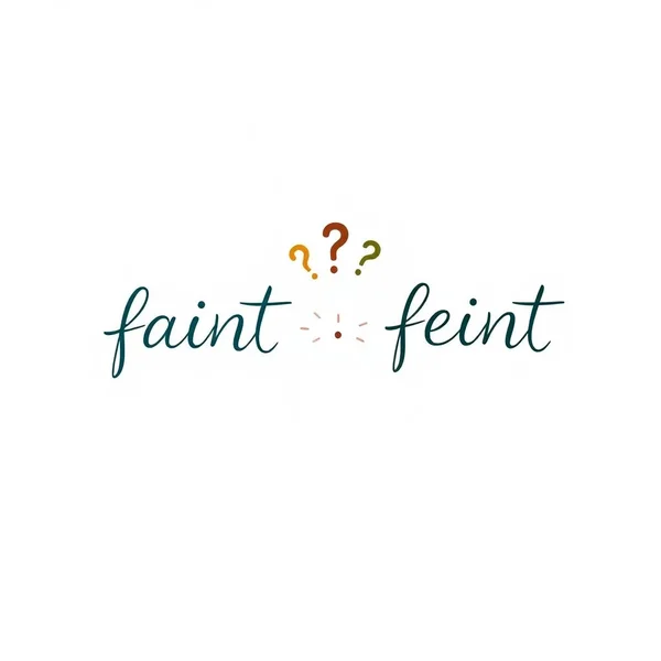 Faint vs. Feint: Spotting the Difference