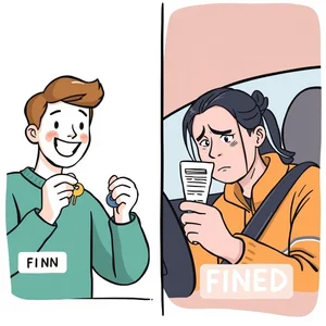 Find vs. Fined Dominando a Diferença de Significado e Uso