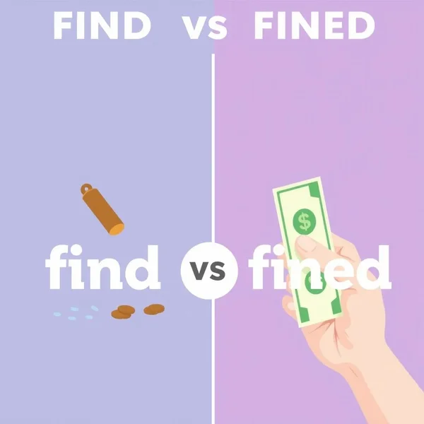 Understanding Find vs. Fined
