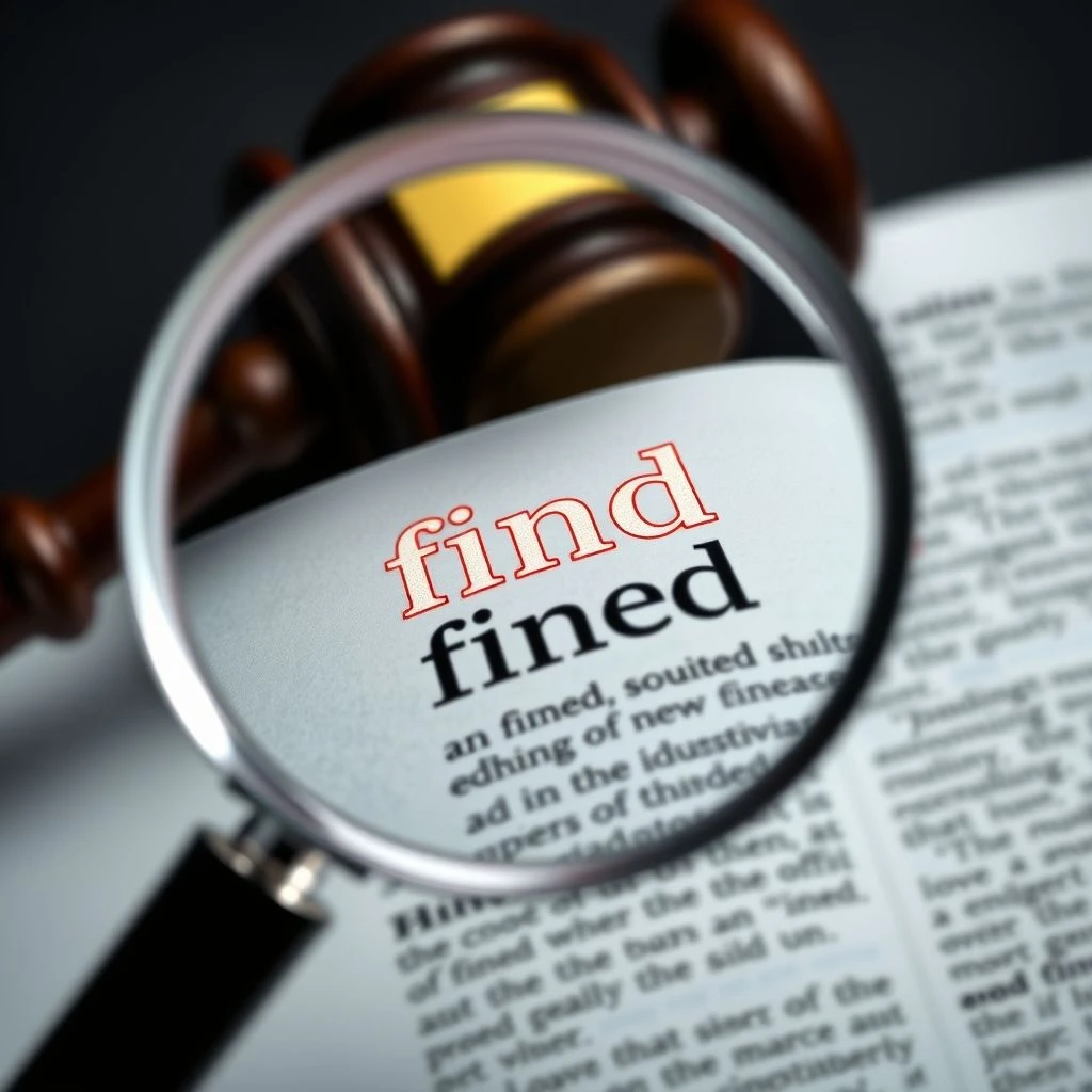 Find vs. Fined: Understanding the Difference in Meaning and Usage