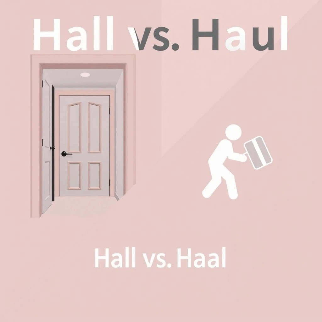 Hall vs Haul Dominando Este Par de Palavras Angustiante em Inglês