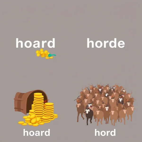 Understanding the difference between hoard vs. horde
