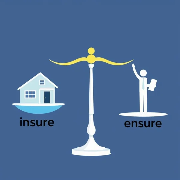 Image title must include insure vs. ensure